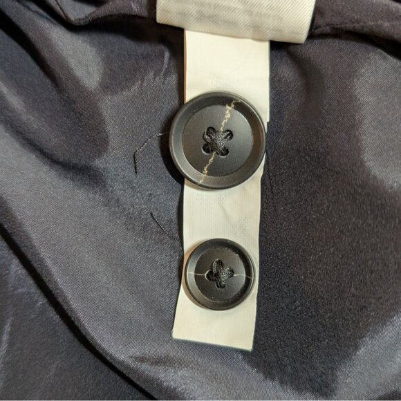 Banana Republic Long & Lean Pinstripe Blazer Womens Size 12 Academia Business - Picture 5 of 11